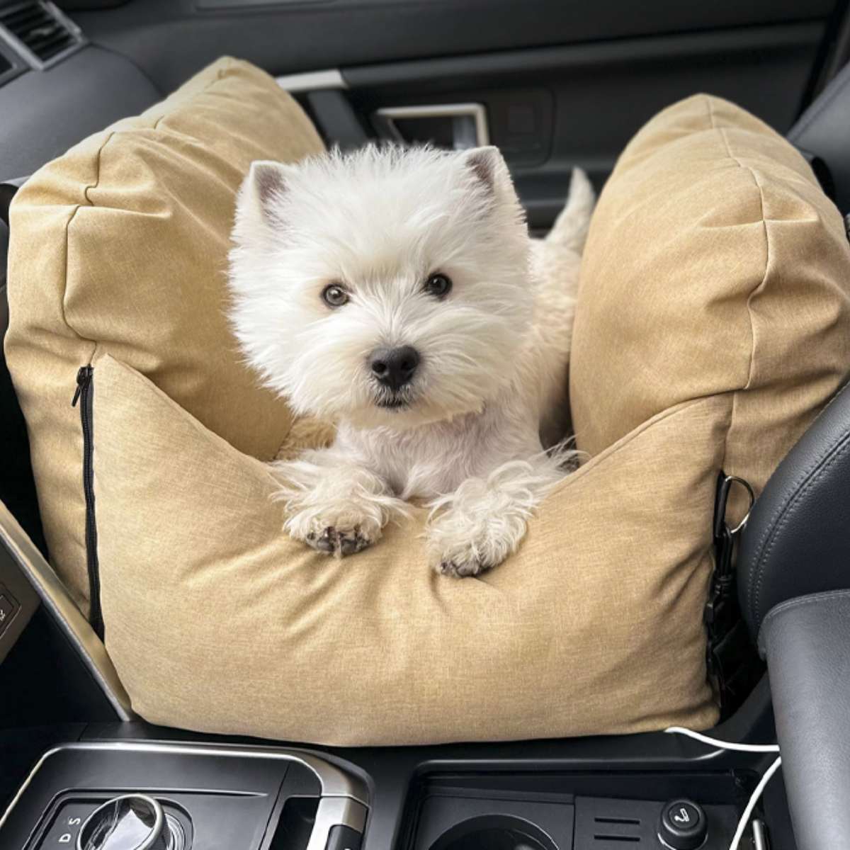 UltraSoft Hunde-Autositz-Reisebett für kleine und mittelgroße Hunde –  Julibee's