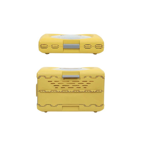 Collapsible Pet Travel Crate for Cats and Small Dogs