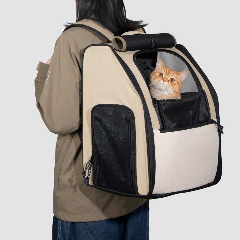 FirstClass Pet Carrier Bag Almond
