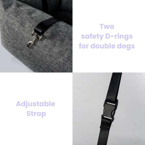 Luxury Large Dog Car Bed