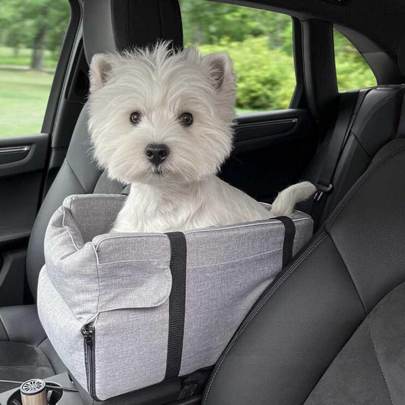 Console Dog Car Seat Oxford Fabric
