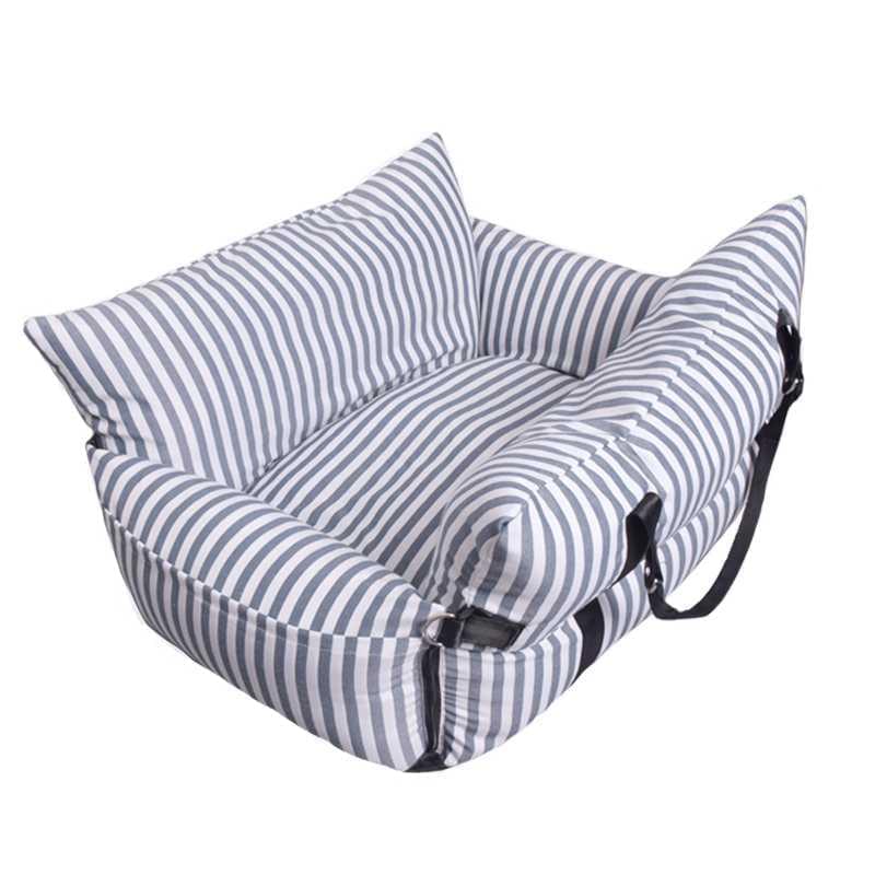 Premium Large Dog Car Seat Navy