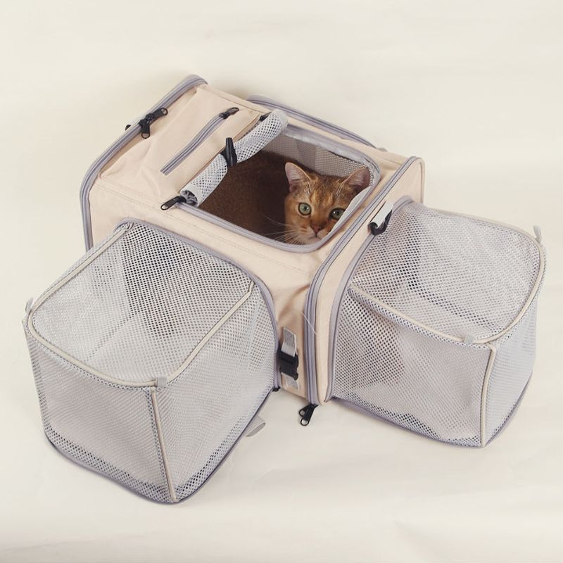 Traveler Expandable Pet Carrier Bag - Air Approved Air