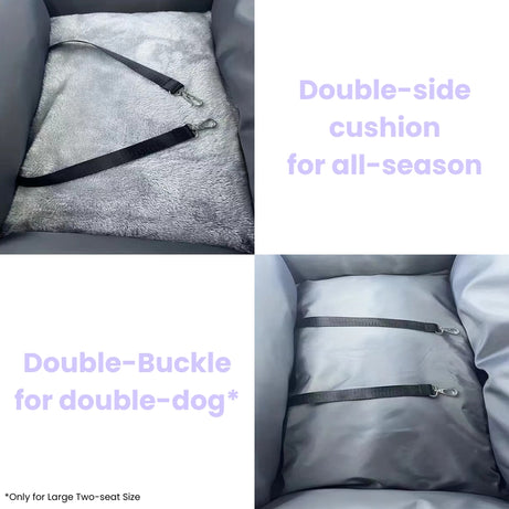 Vibrant Waterproof Large Dog Car Seat
