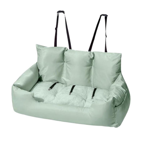 Vibrant Waterproof Large Dog Car Seat X-large Three-Row(compact) Mint Green