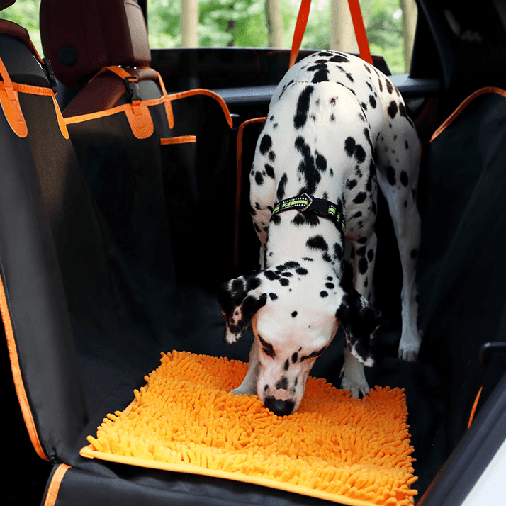 Housse de siège arrière de voiture pour chien avec tapis à renifler –  Julibee's