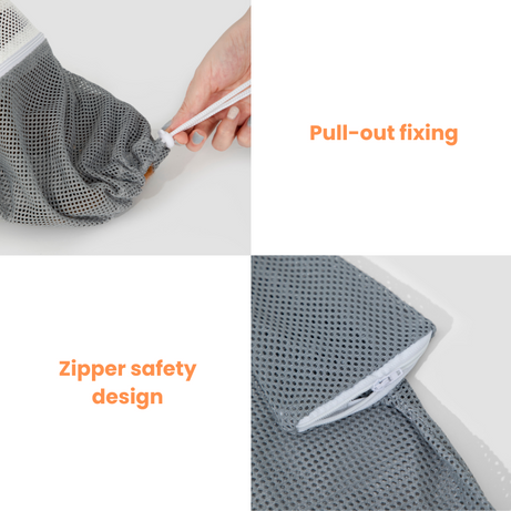 Detachable Anti-Scratch Cat Grooming Wrap