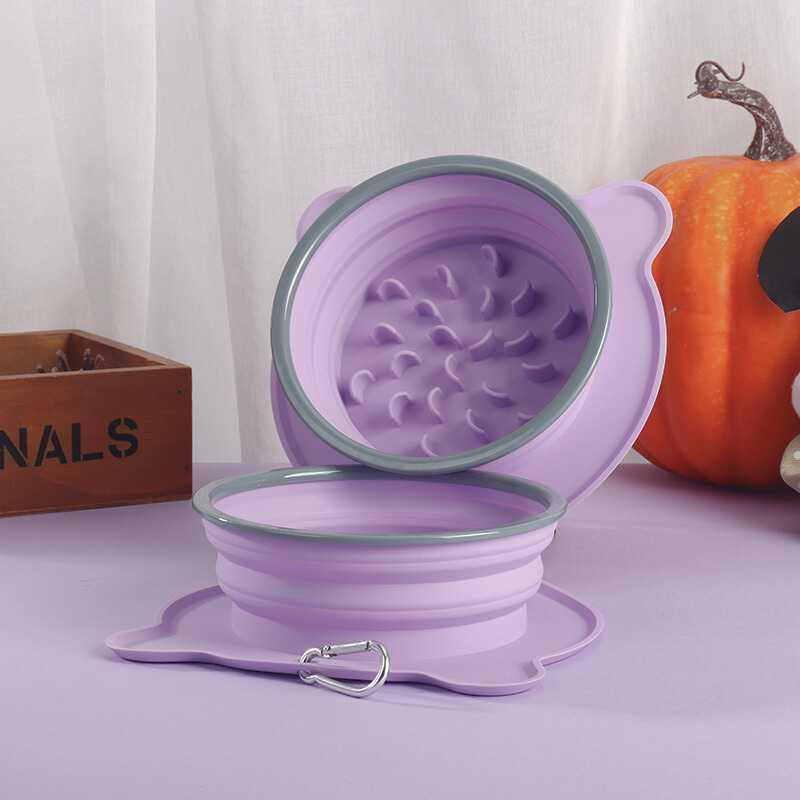 2-in-1 Portable and Collapsible Travel Dog Water Bowl