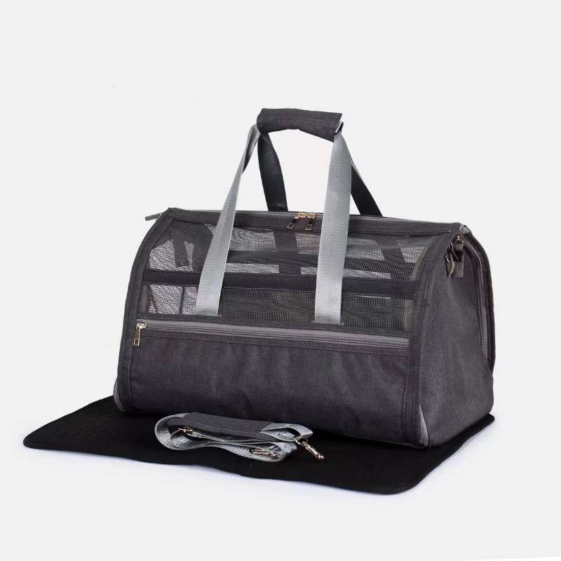 AirCabin Pet Travel Carrier Dark Grey