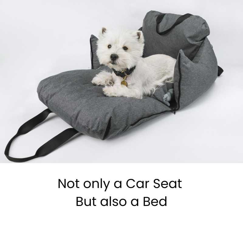 UltraSoft Hunde-Autositz-Reisebett für kleine und mittelgroße