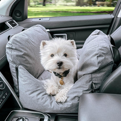 Lit de siège d'auto pour chien