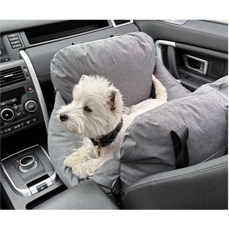 Siège auto pour chiens de petite à moyenne taille, siège pour chien avec  grand sac