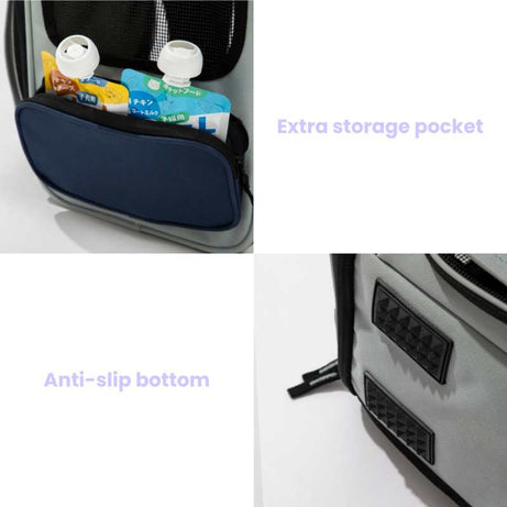 Expandable Pet Carrier Backpack & Pet Tent 2-in-One