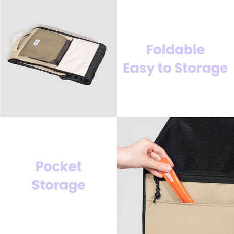 FirstClass Pet Carrier Bag - Foldable Design, Pocket Storage for Convenience