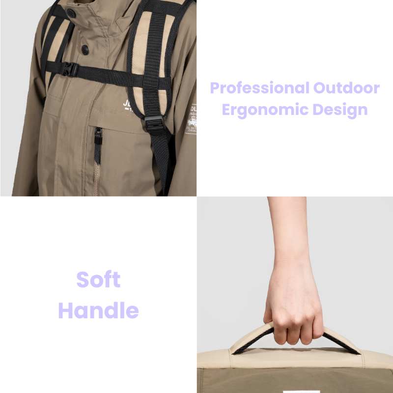 FirstClass Pet Carrier Bag - Ergonomic Straps, Soft Handle for Comfort