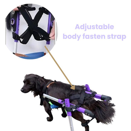 FlexiPaws Aluminum Dog Wheelchair