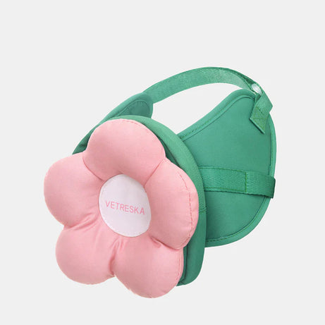Vetreska Flora Dog Harness with backpack & Collar & Lead 3-in-One Set