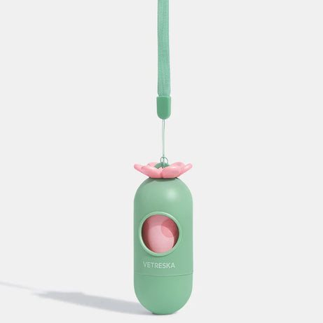 Vetreska Scented Poop Bag Dispensers and Bags| Flora & Cherry Blossom & Strawberry