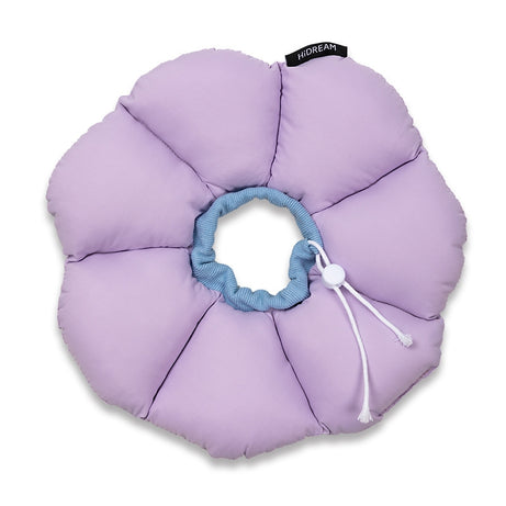 Flora Pet Cone Collar Purple Large