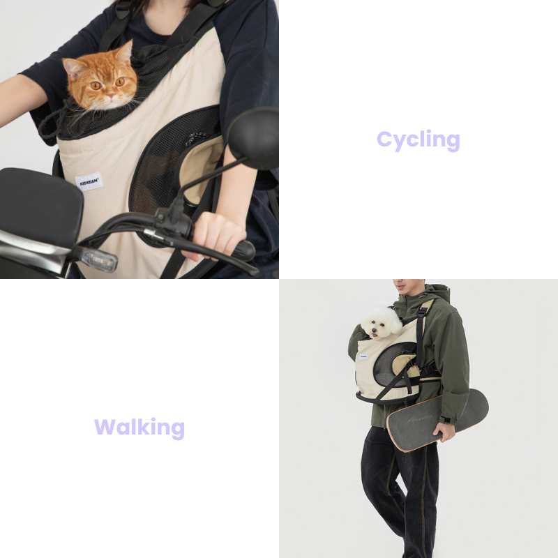 CuddleBaby Front Pet Carrier Backpack