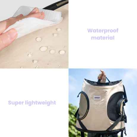 CuddleBaby Front Pet Carrier Backpack