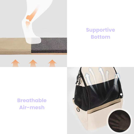 CuddleBaby Front Pet Carrier Backpack