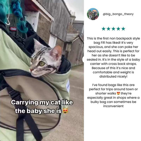 CuddleBaby Front Pet Carrier Backpack