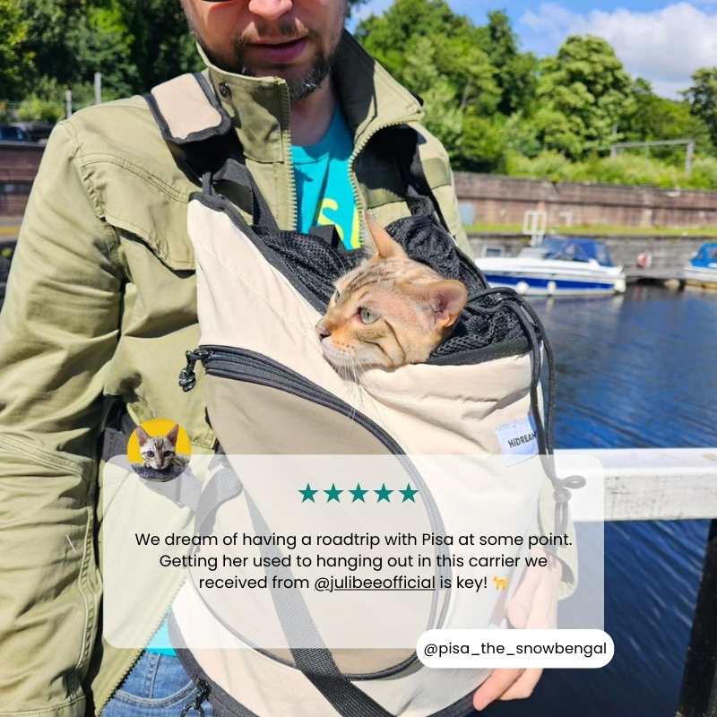 CuddleBaby Front Pet Carrier Backpack