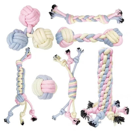 Vibrant Dog Chew Toy | SuperSave Pack Available Seven Toys Collection