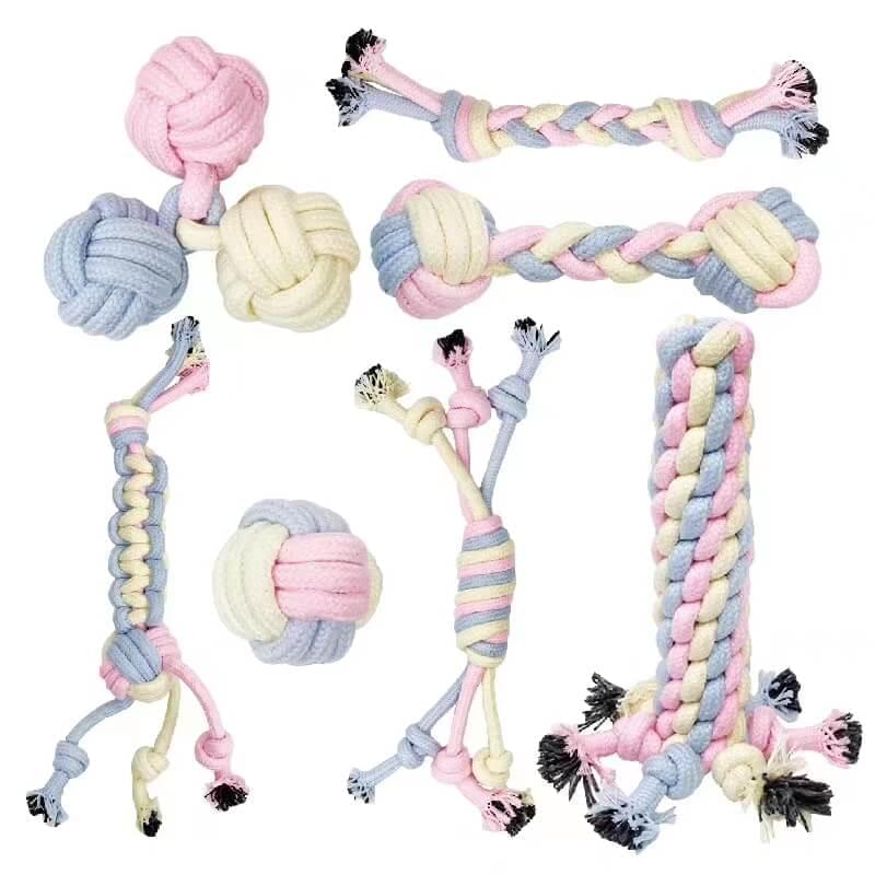 Vibrant Dog Chew Toy | SuperSave Pack Available Seven Toys Collection