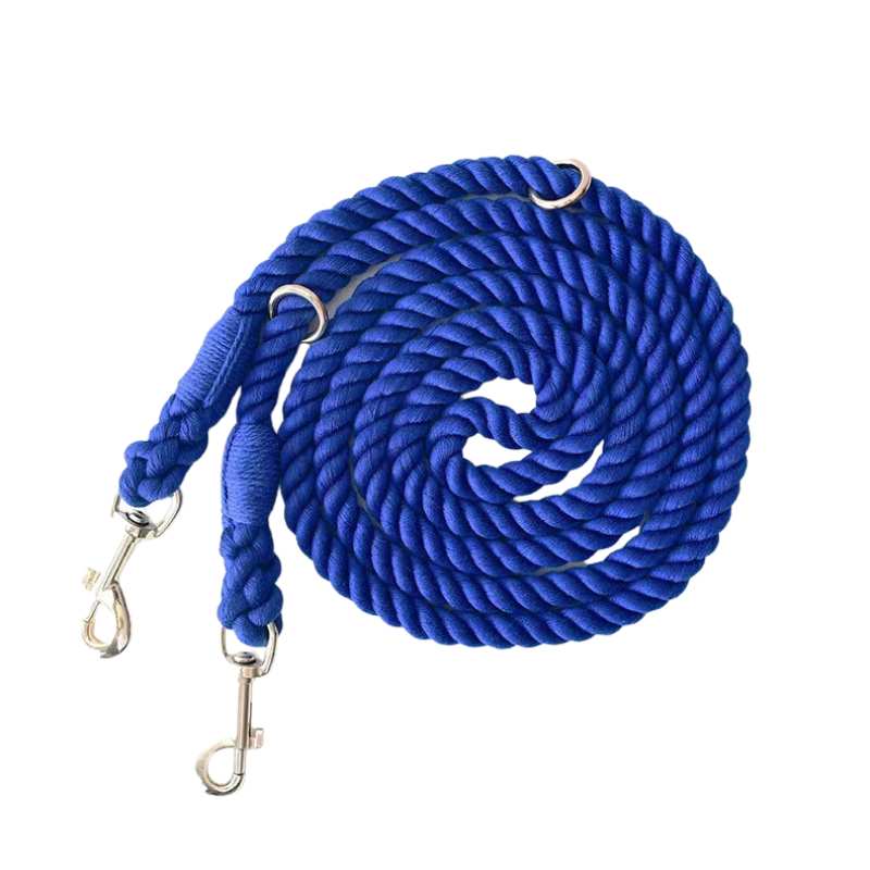 Versatile Hands-Free Dog Walking Kit Lead Blue Standard(only lead)