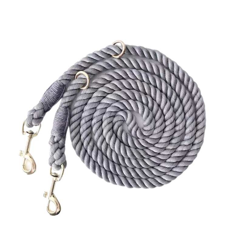 Versatile Hands-Free Dog Walking Kit Lead Grey Standard(only lead)