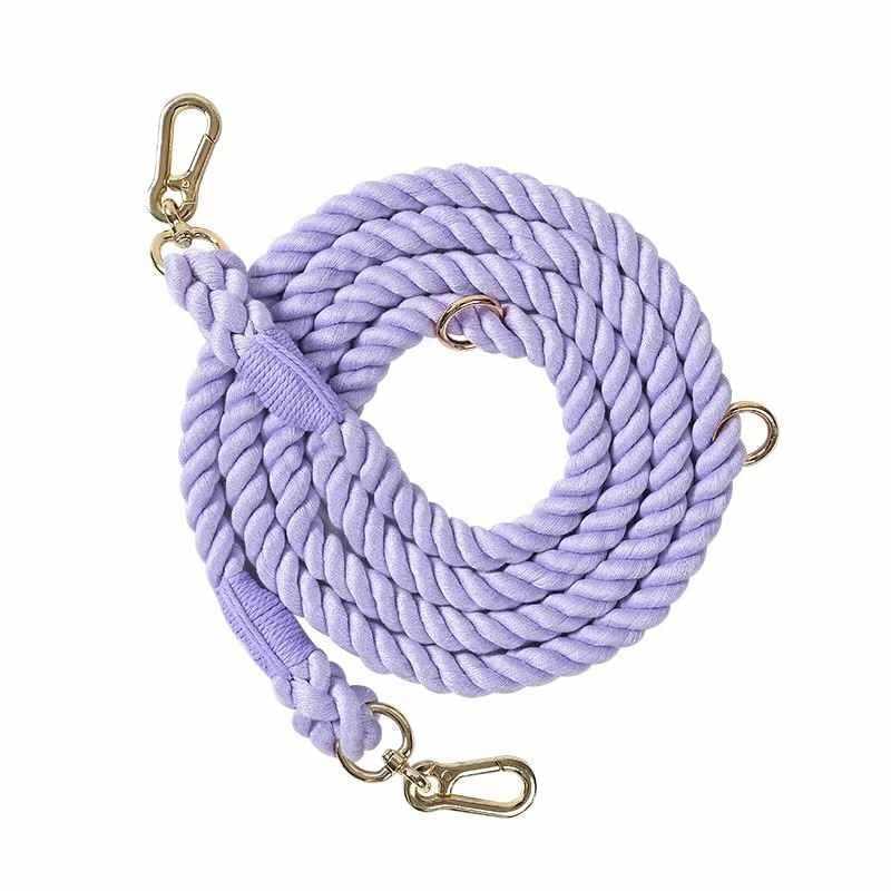 Versatile Hands-Free Dog Walking Kit Lead Purple Standard(only lead)