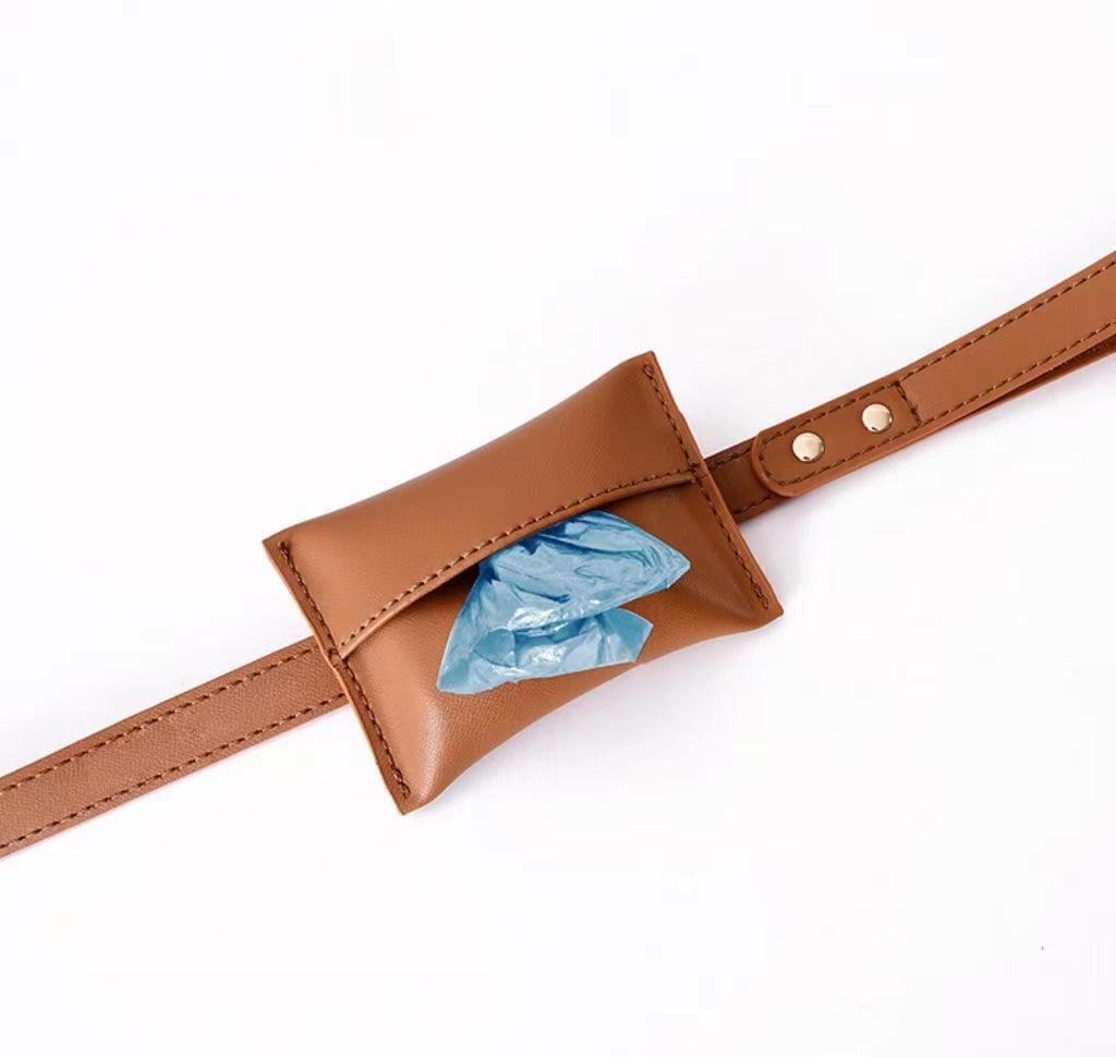 Hoop Vegan Leather Dog Harness Kit