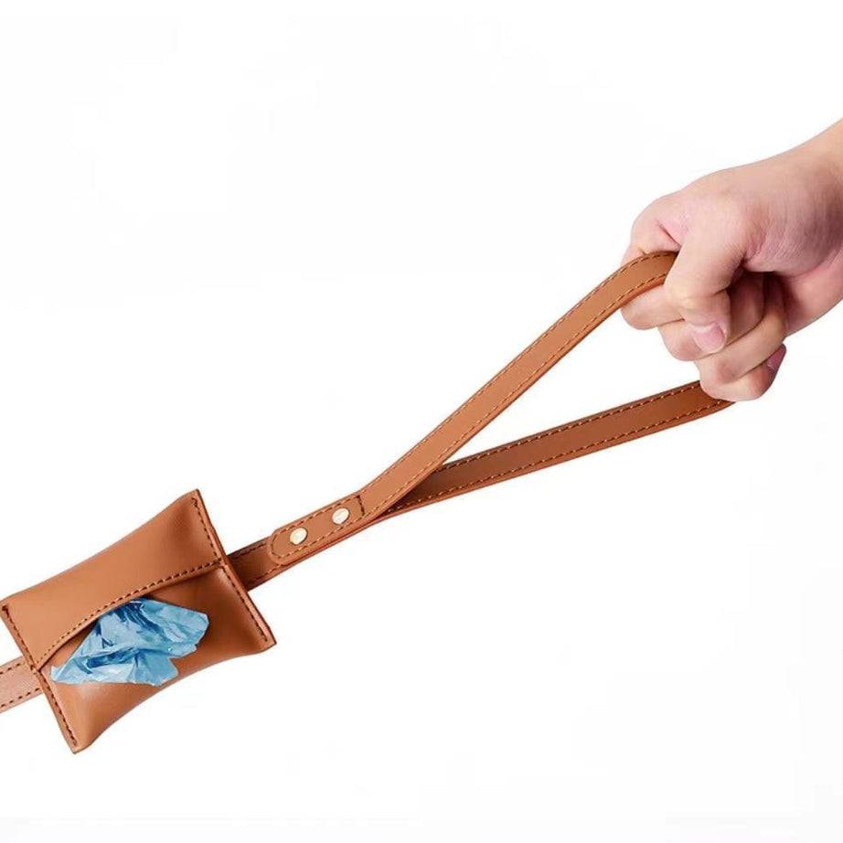 Hoop Vegan Leather Dog Harness Kit