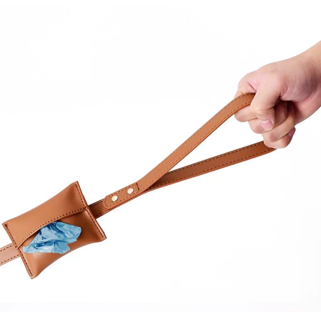 Hoop Vegan Leather Dog Harness Kit