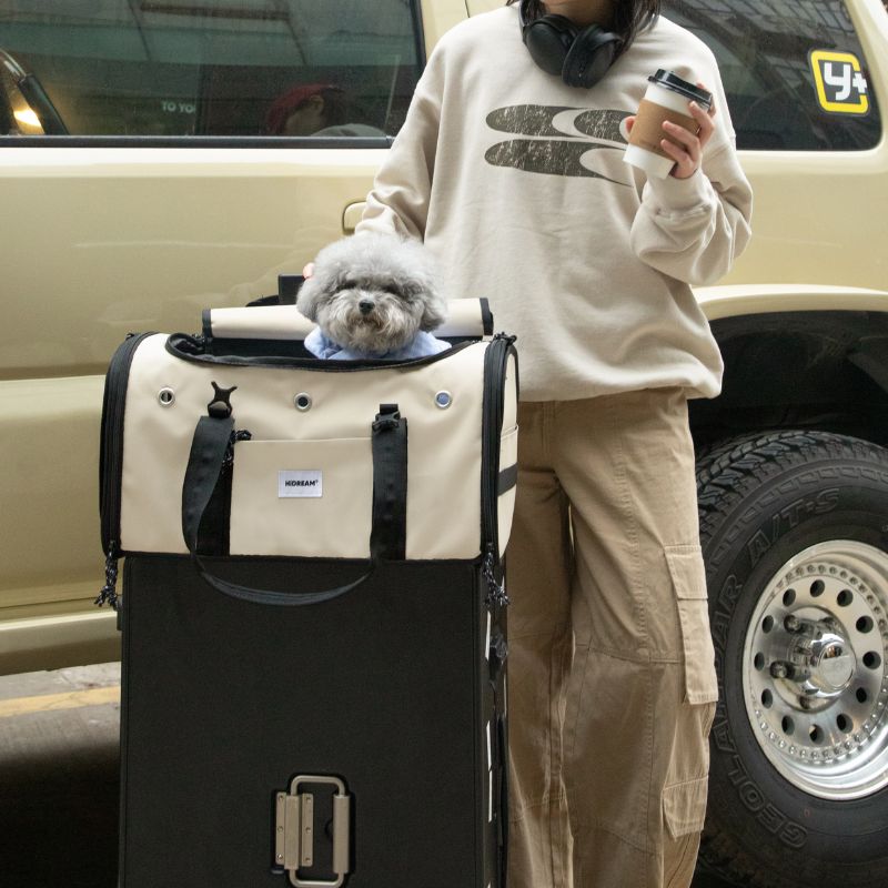 urbanTrail Foldable Pet Airline Travel Carrier Nature