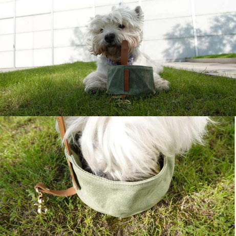 Portable Dog Travel Feeder