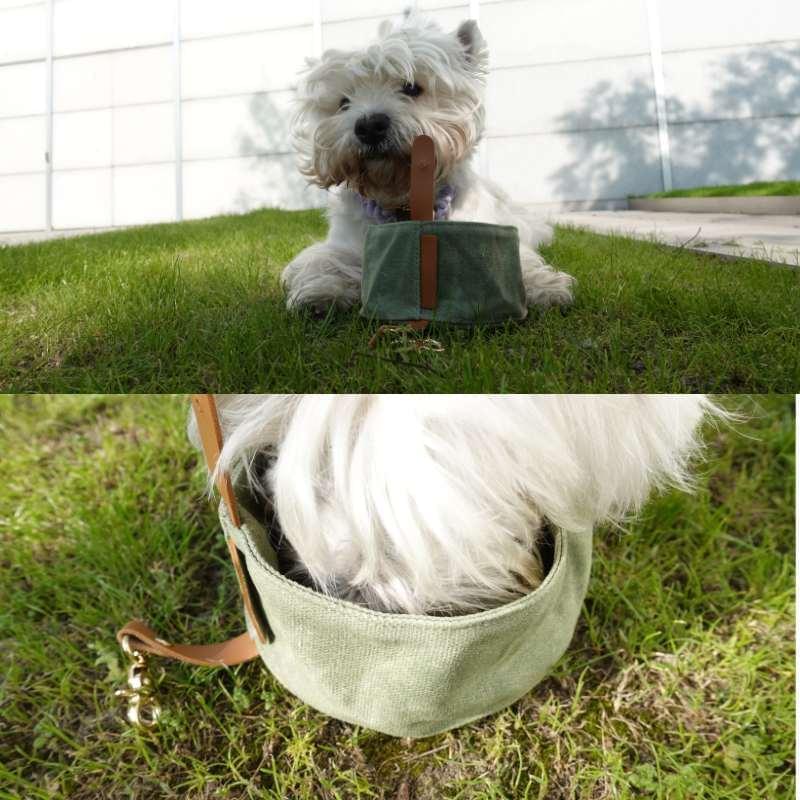 Portable Dog Travel Feeder