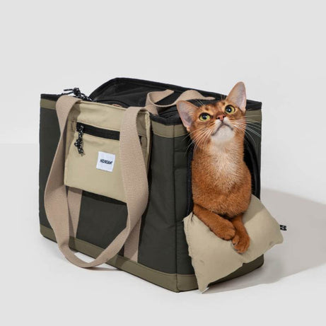 Tote Pet Travel Carrier Bag Air Grey