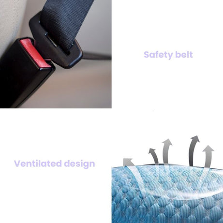 Cooling Travel Dog Car Seat Protector (Front & Rear Seat)