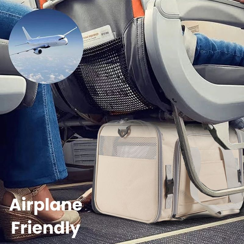 Traveler Expandable Pet Carrier Bag - Air Approved