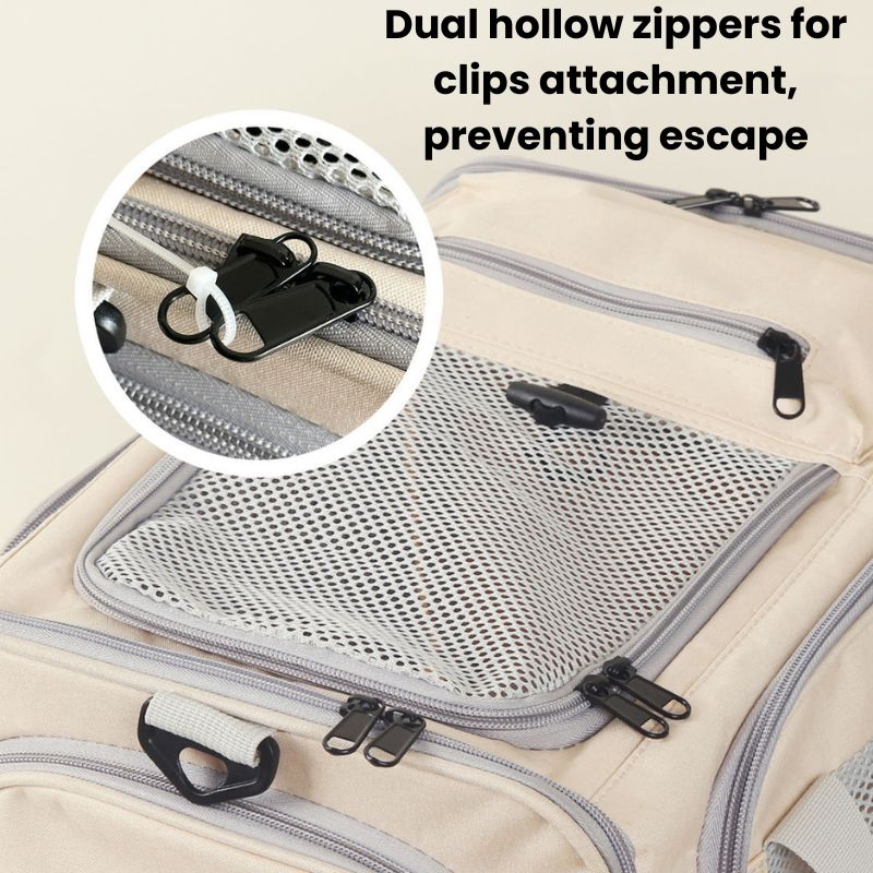 Traveler Expandable Pet Carrier Bag - Air Approved