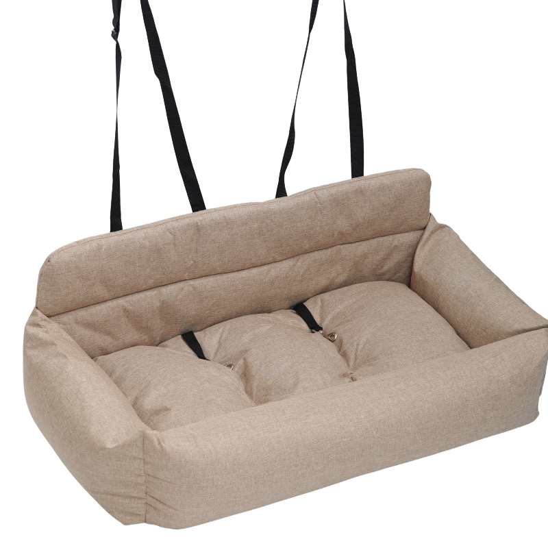 UltraSoft Large Dog Car Bed Nature Large Two-Row