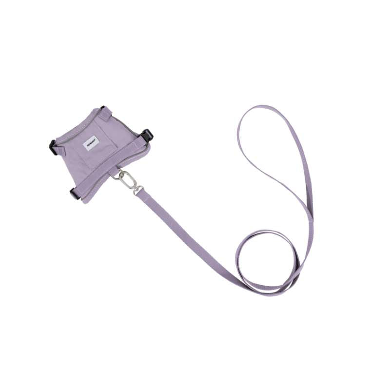 VestFit Cat Walking Kit (Tracker pocket & Leash Included) Purple