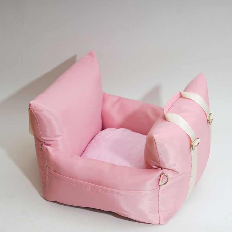 Vibrant Waterproof Large Dog Car Seat Standard Single Seat Cherry Blossom