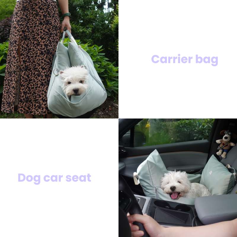 Vibrant Waterproof Large Dog Car Seat