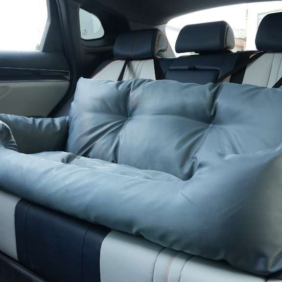 Vibrant Waterproof Large Dog Car Seat XX-large Three-Row(full-size) Space Grey