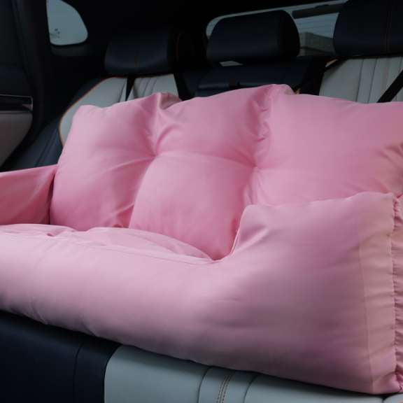 Vibrant Waterproof Large Dog Car Seat XX-large Three-Row(full-size) Cherry Blossom