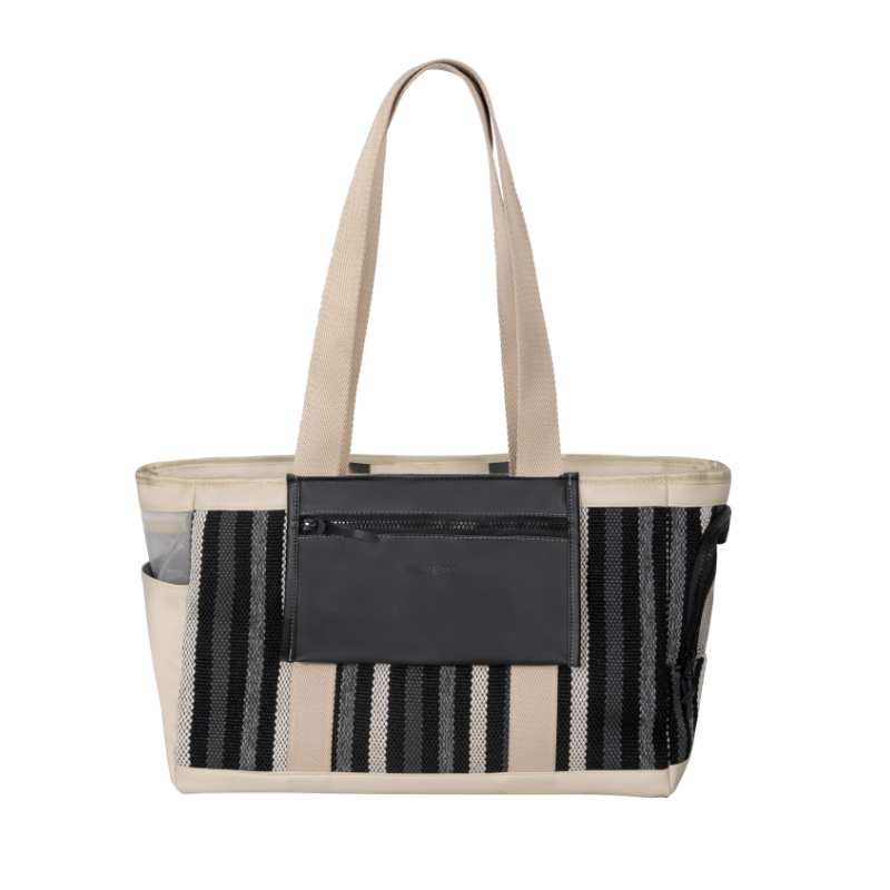 Vintage Travel Pet Carrier Bag - grey